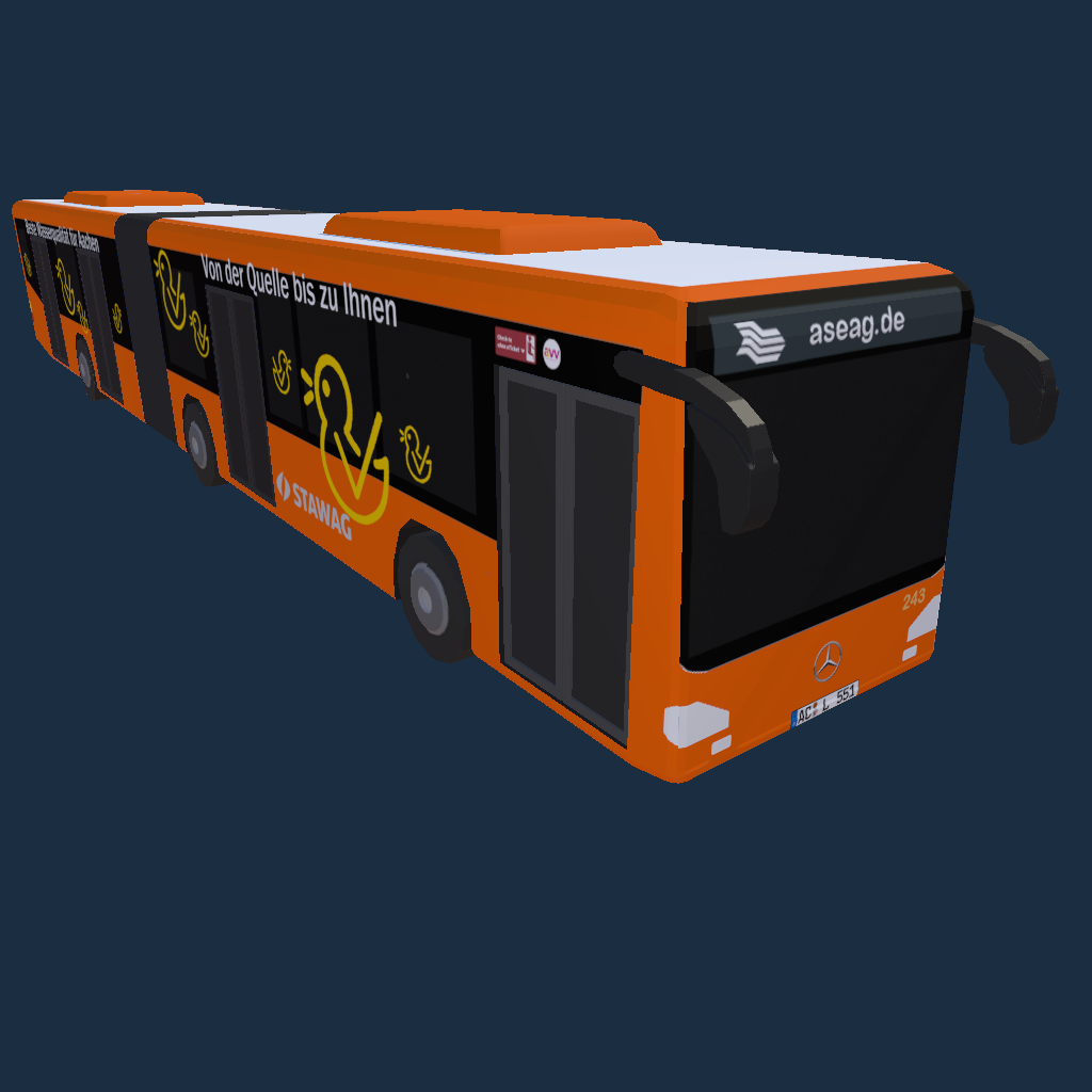 ASEAG O530-G Stawag Werbung