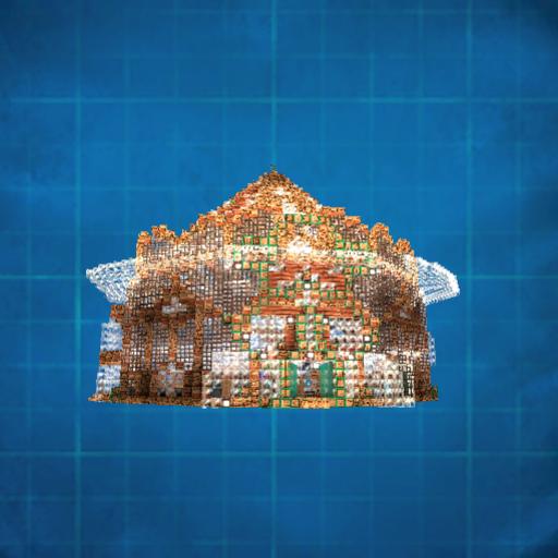 Octagonal Temple Base
