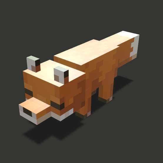 minecraft fox!