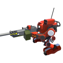 light machine gun mech