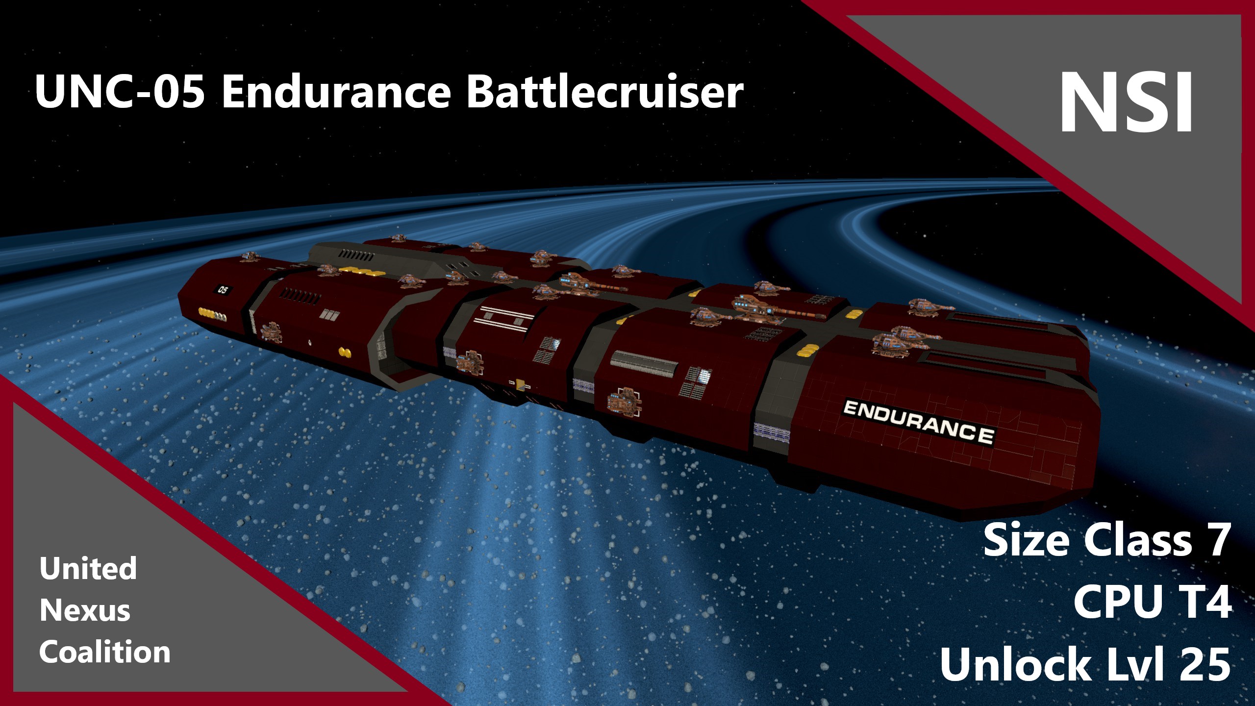 UNC-05 Endurance Battlecruiser