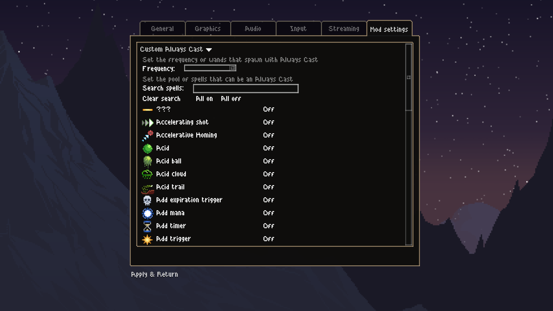 Custom Always Cast