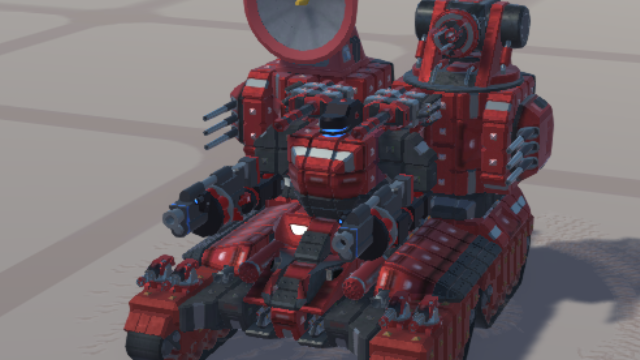 レーザーロボ戦車300