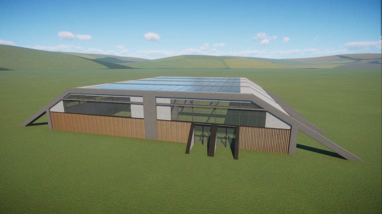Modern/Eco Building/Habitat SHELL preview