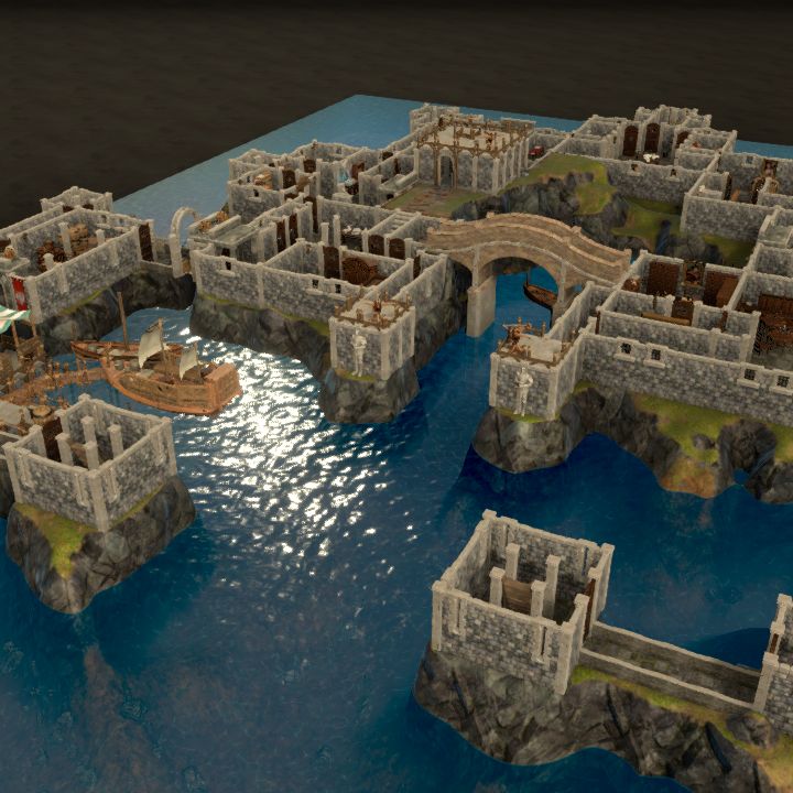 Customs Fortress, Outpost - Interior