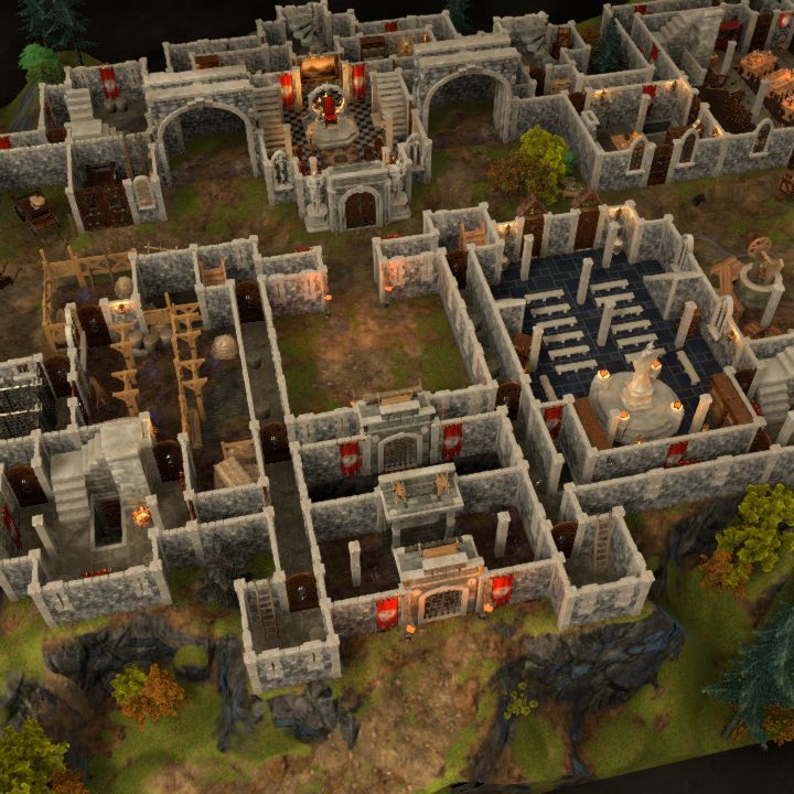 Castle in the Hills - ground floor