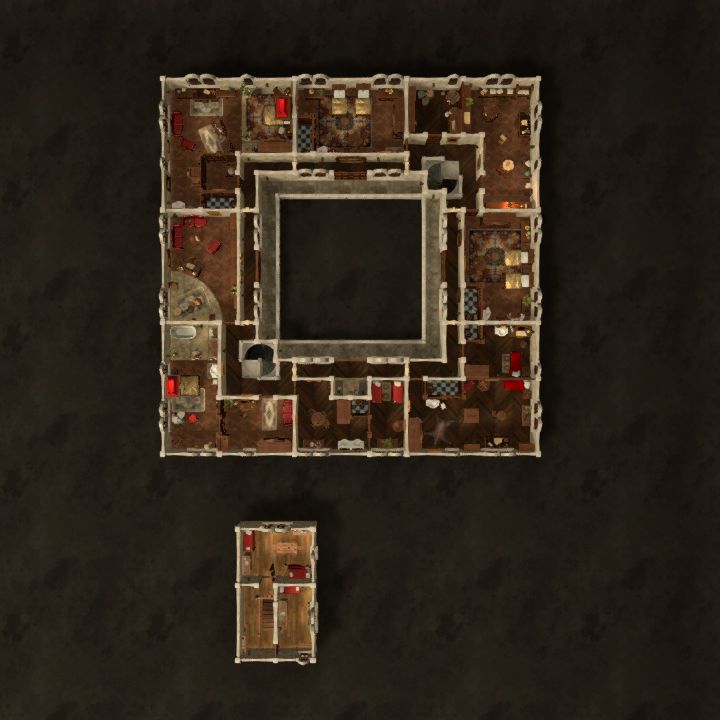 Lakeside Parlour Mansion - upper floors
