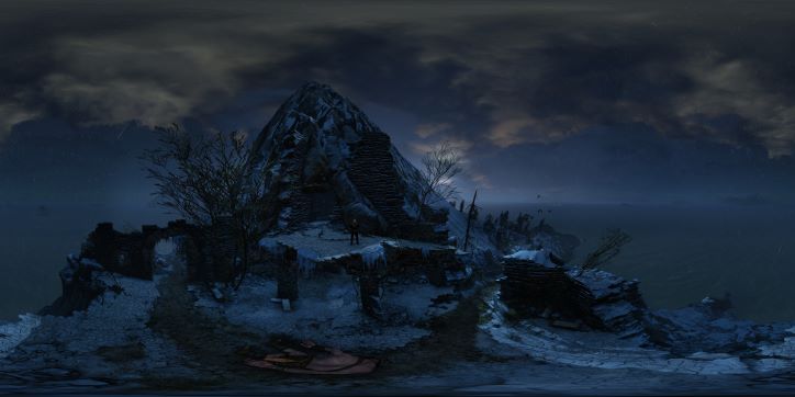 The Witcher 3 Cyclops Lair Ruins