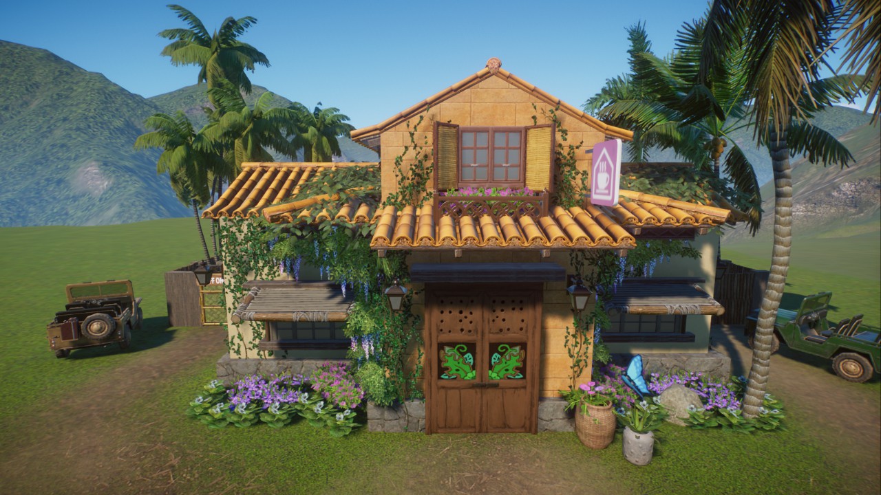ENCANTO - South American Staff Room and Garden