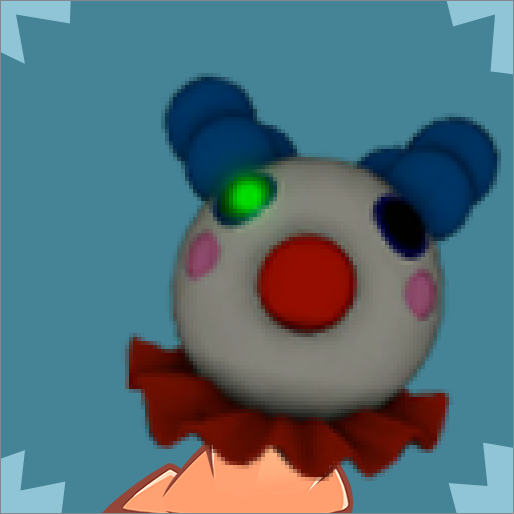 Piggy Clowny Head