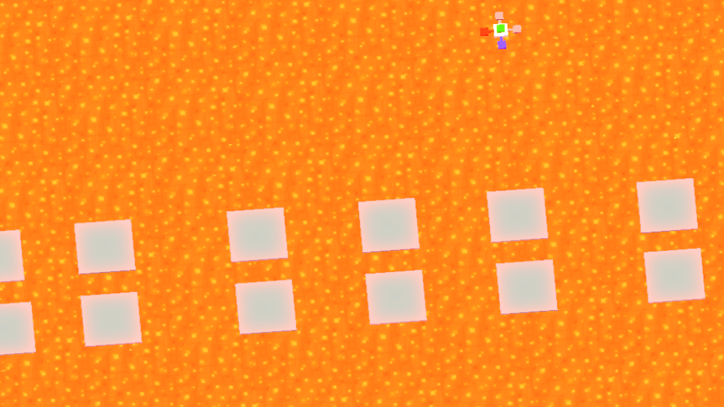 Squid game glass fall