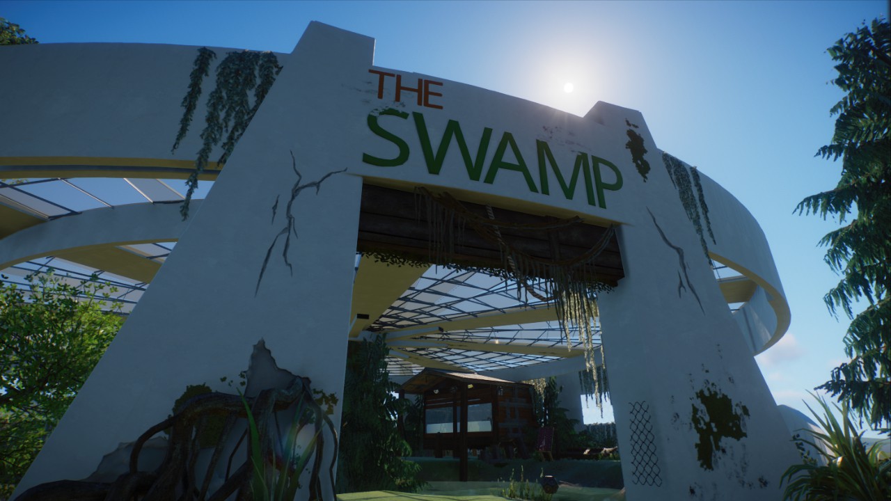 The Swamp - Alligator Habitat by ZSHplays