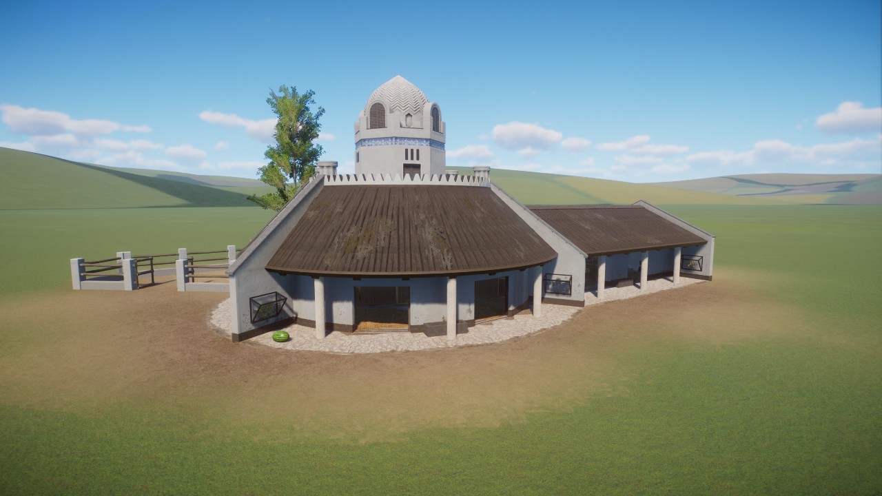 Scimitar-Horned Oryx Shelter by Cesar Creates