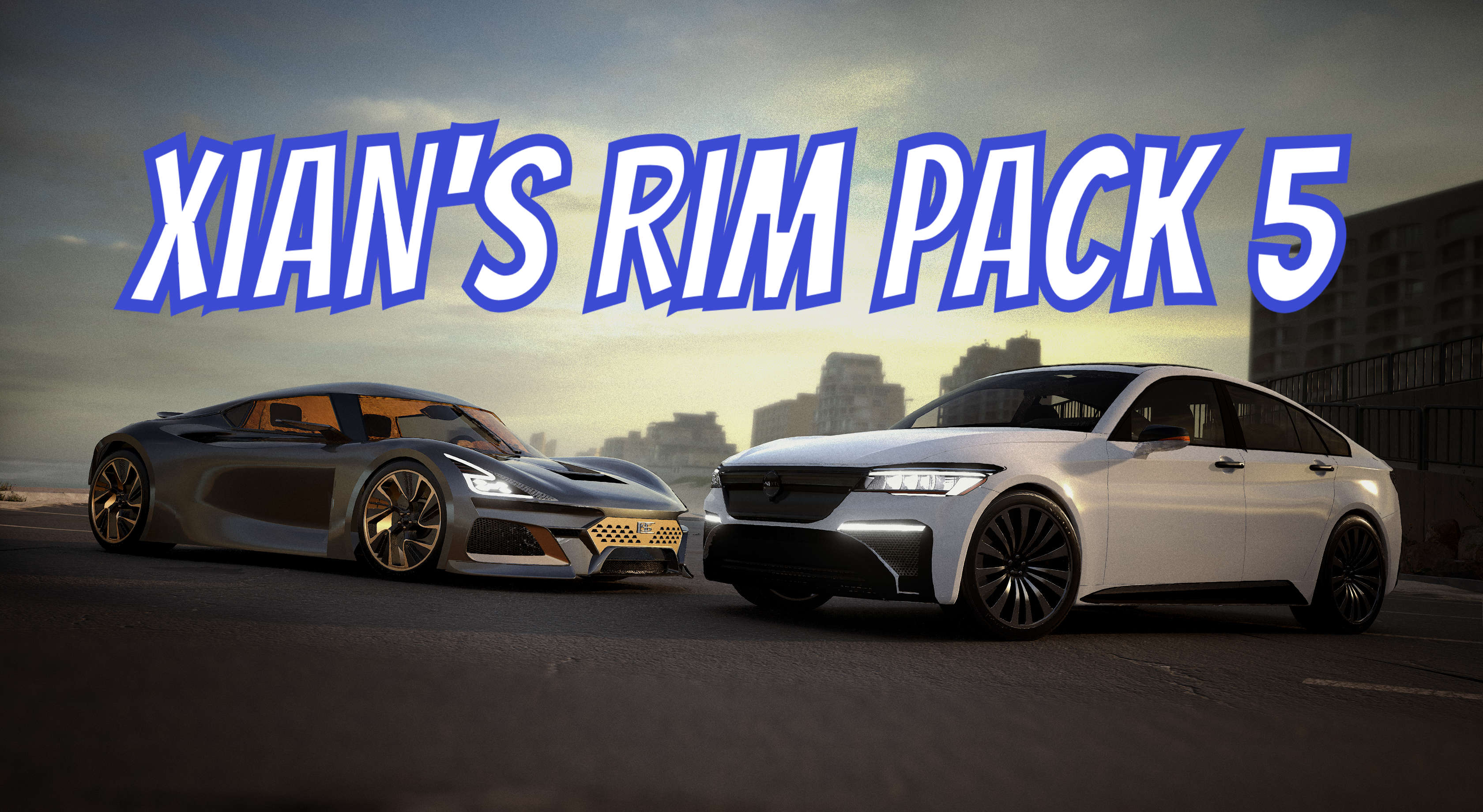 Xian's Modern Rims Pack 5