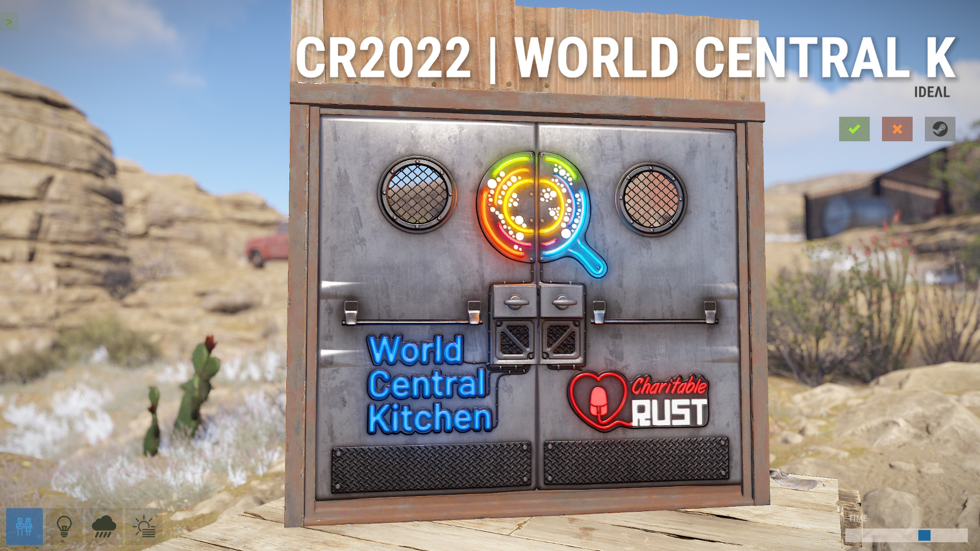 Charitable Rust 2022 Double Door