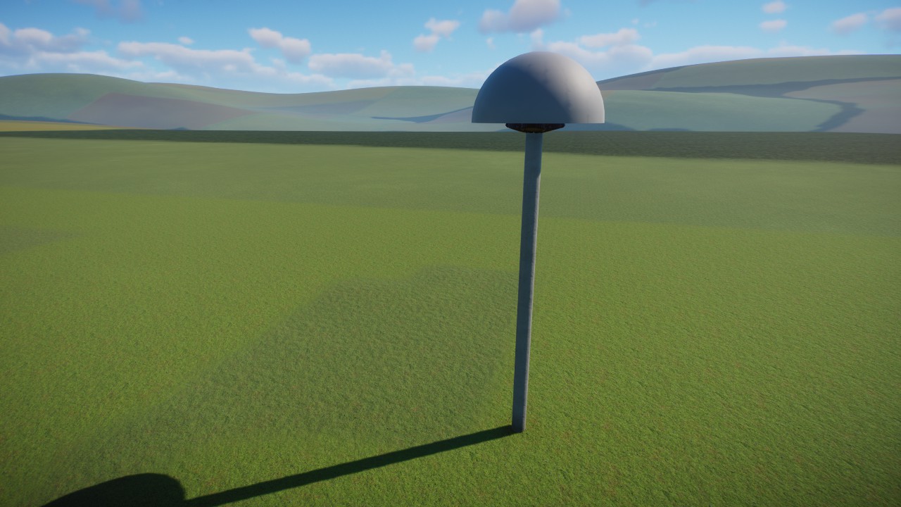 Urban Zoo 20 Light Post Domed