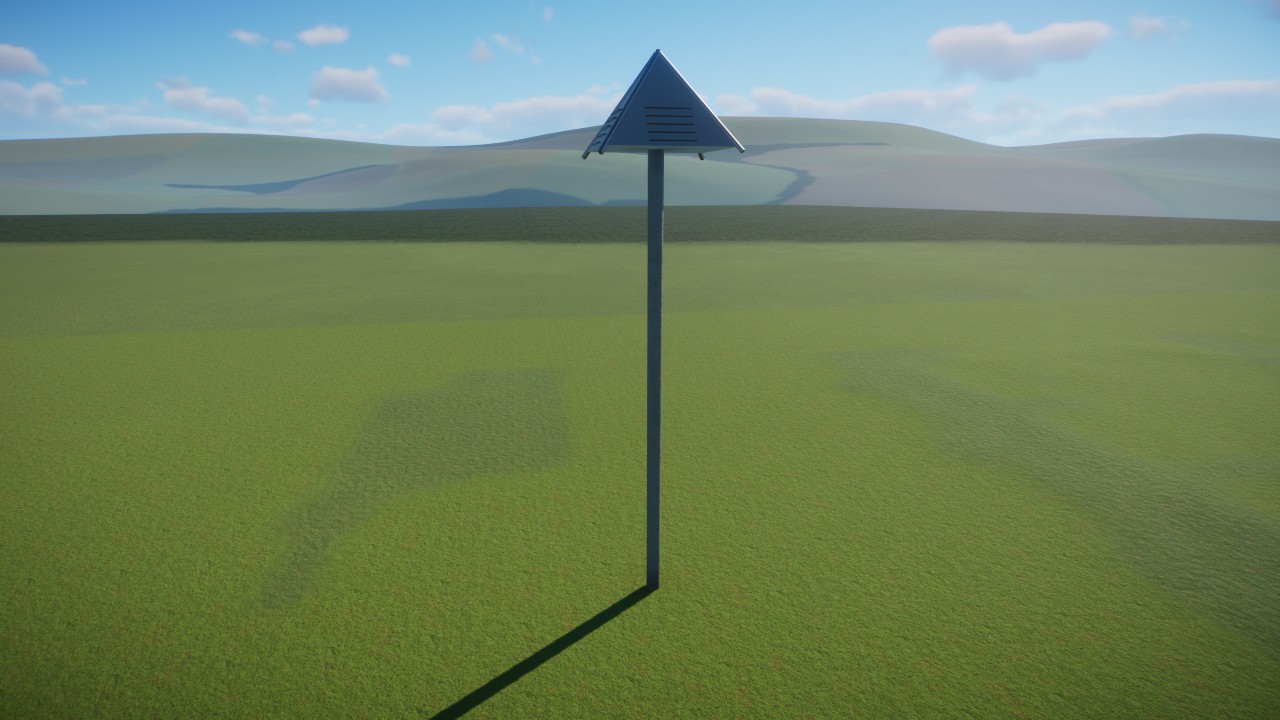 Urban Zoo 20 Light Post Pyramid Tall