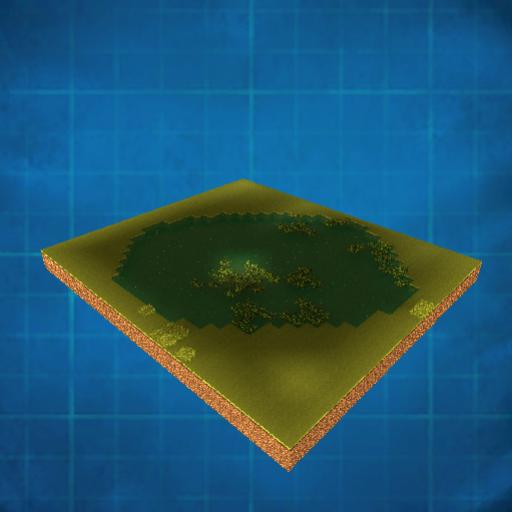 Swamp lake