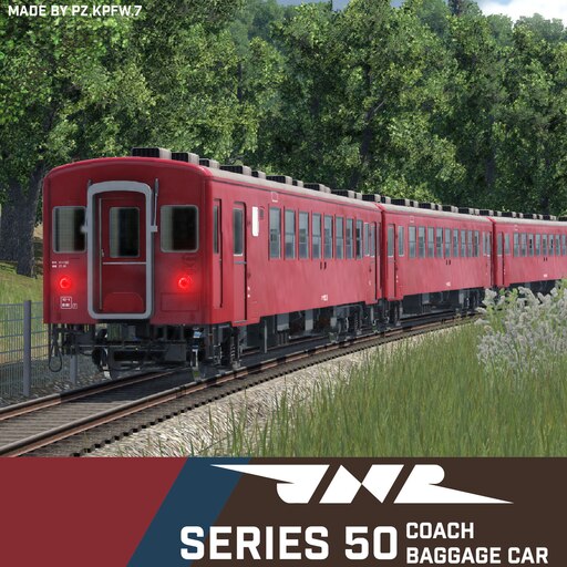 Steamワークショップ::国鉄50系客車/荷物客車