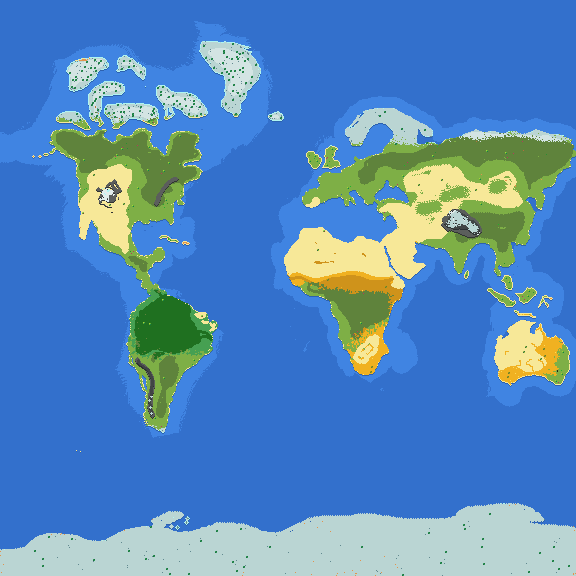 The World/Earth (no pop.)