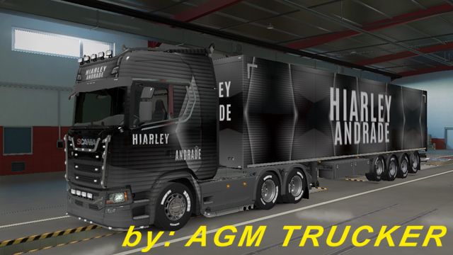 SKIN TRUCK SCANIA S E REBOQUE - CANAL HIARLEY ANDRADE