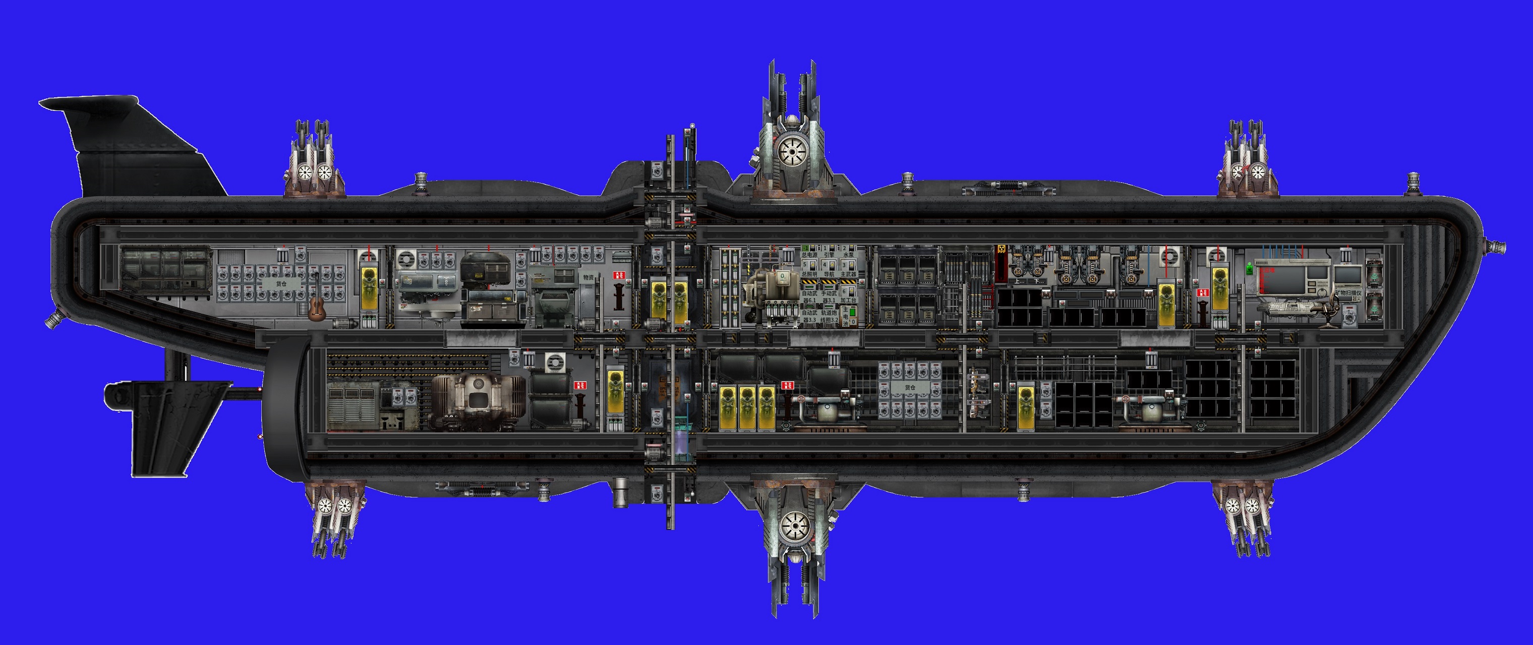 打捞者城邦 -  Apo-3A 改造型 – Barotrauma Mod