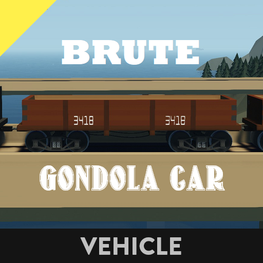 Brute gondola car 1850