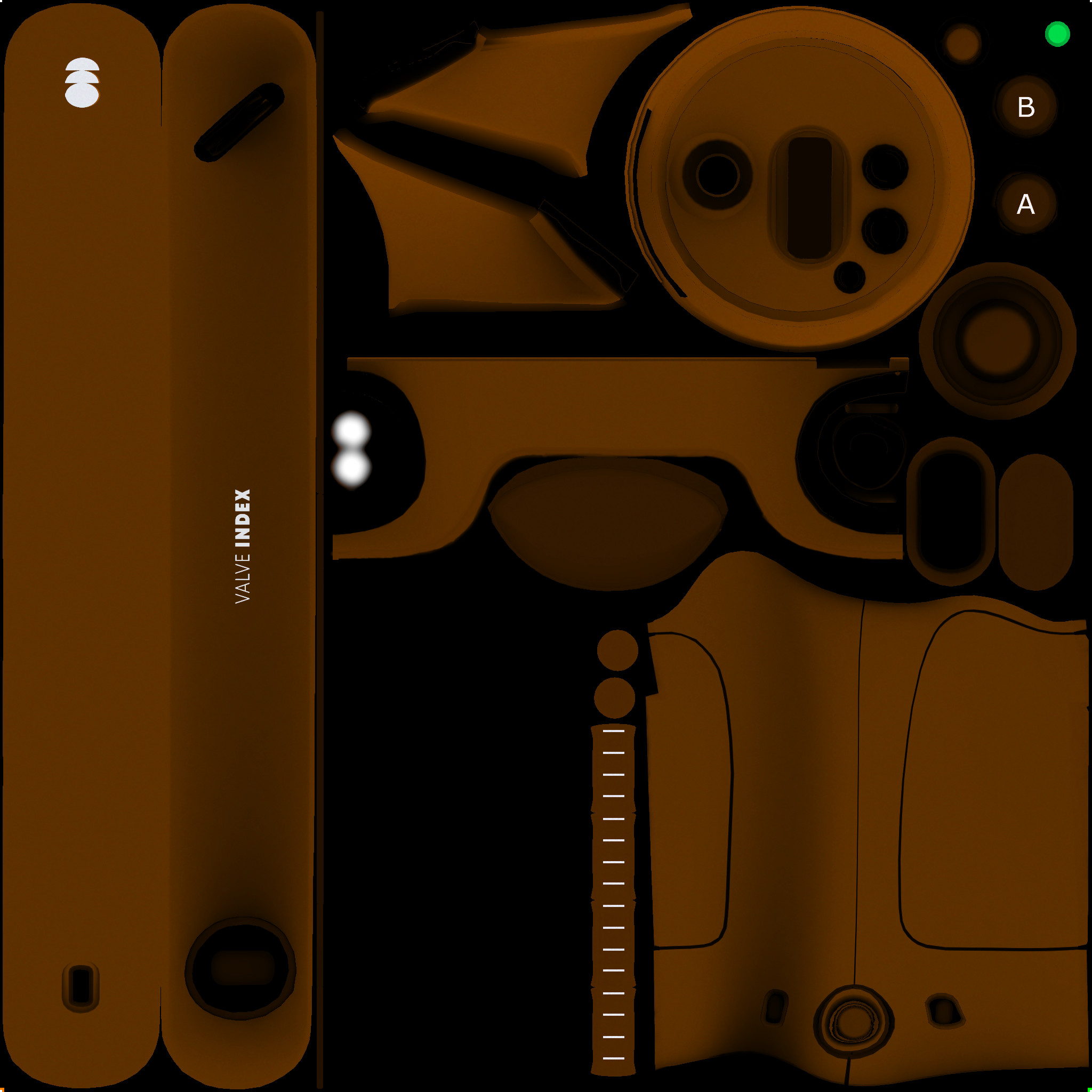 Index Controller Skin - Simple Orange [LEFT]