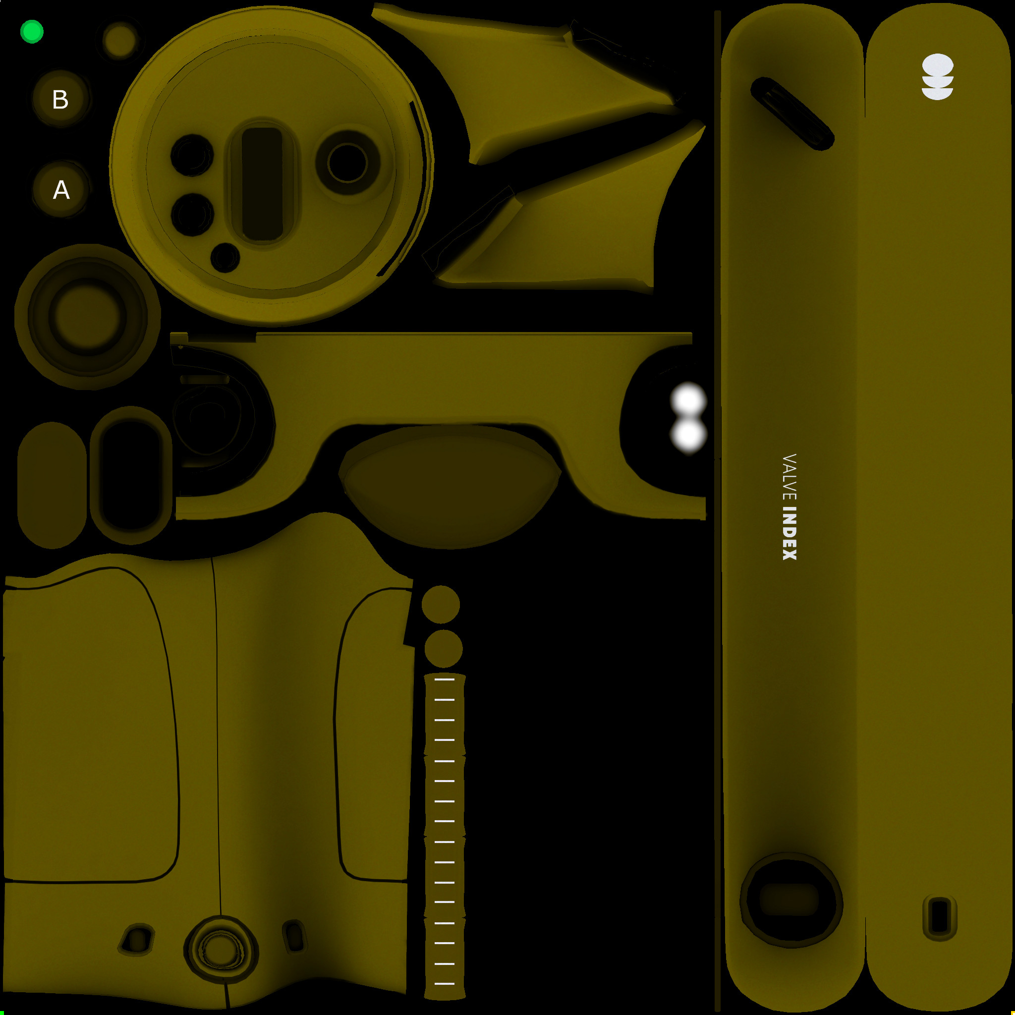 Index Controller Skin - Simple Yellow [RIGHT]