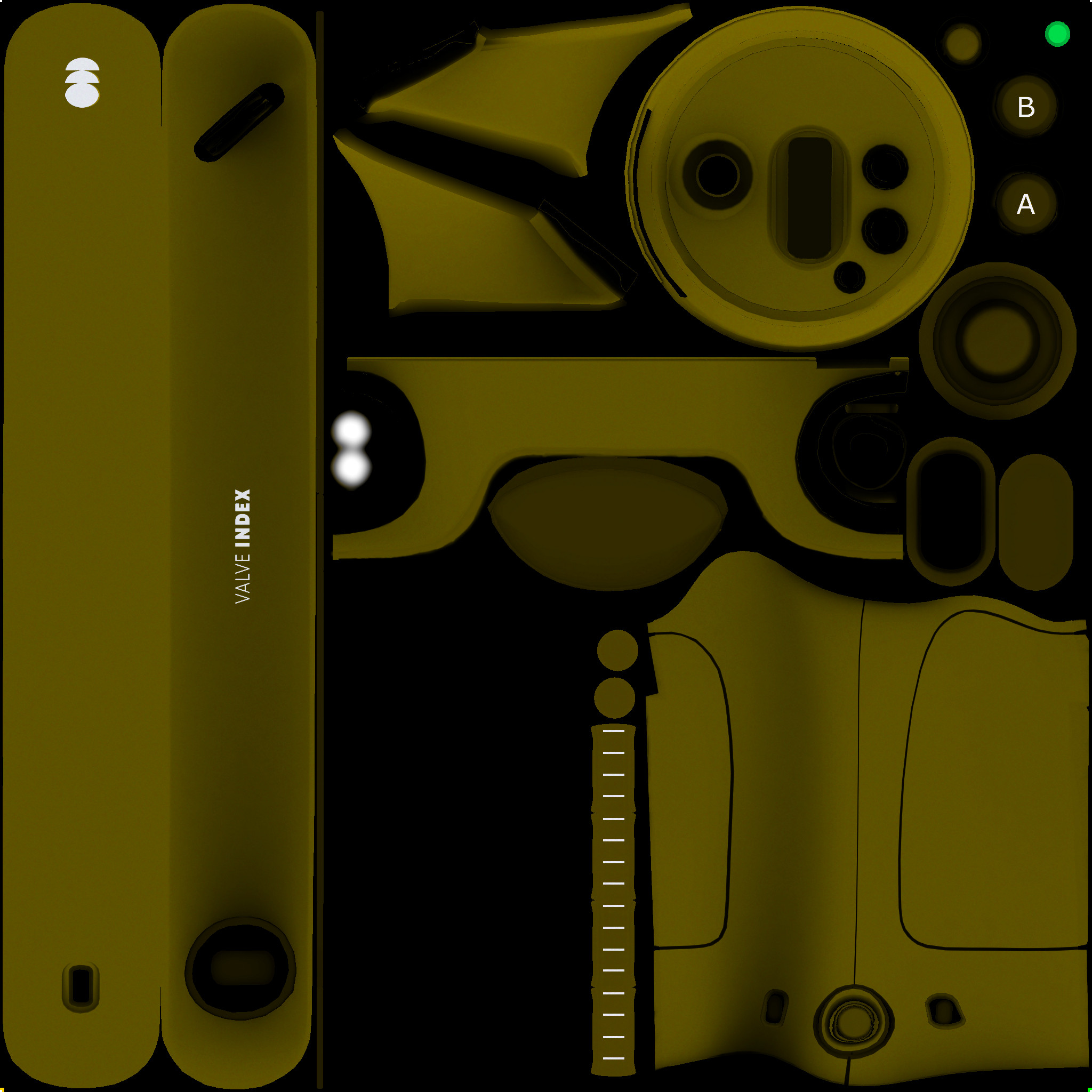 Index Controller Skin - Simple Yellow [LEFT]