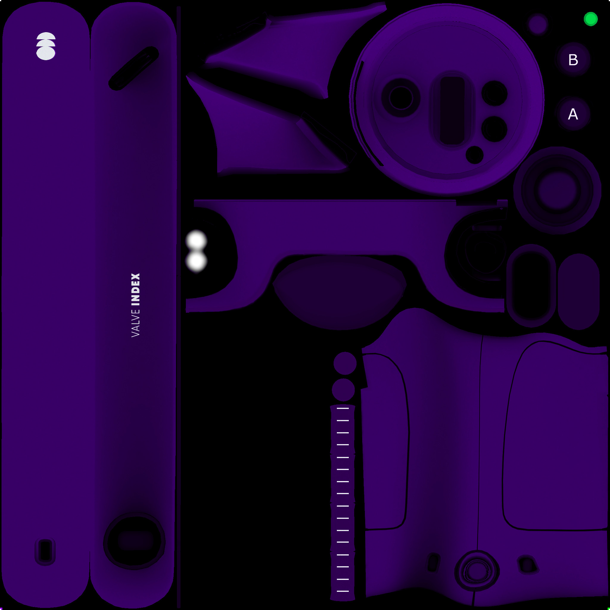 Index Controller Skin - Simple Purple [LEFT]