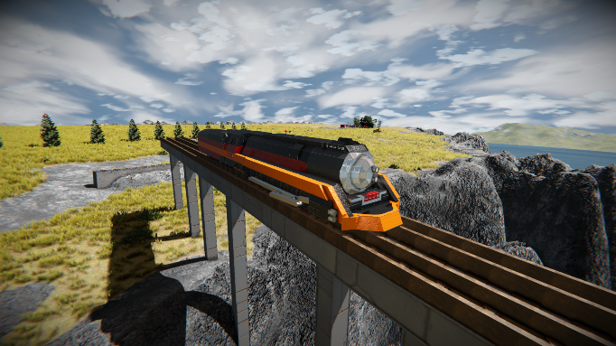 Steam Locomotive (X-4449) "Daylight" preview