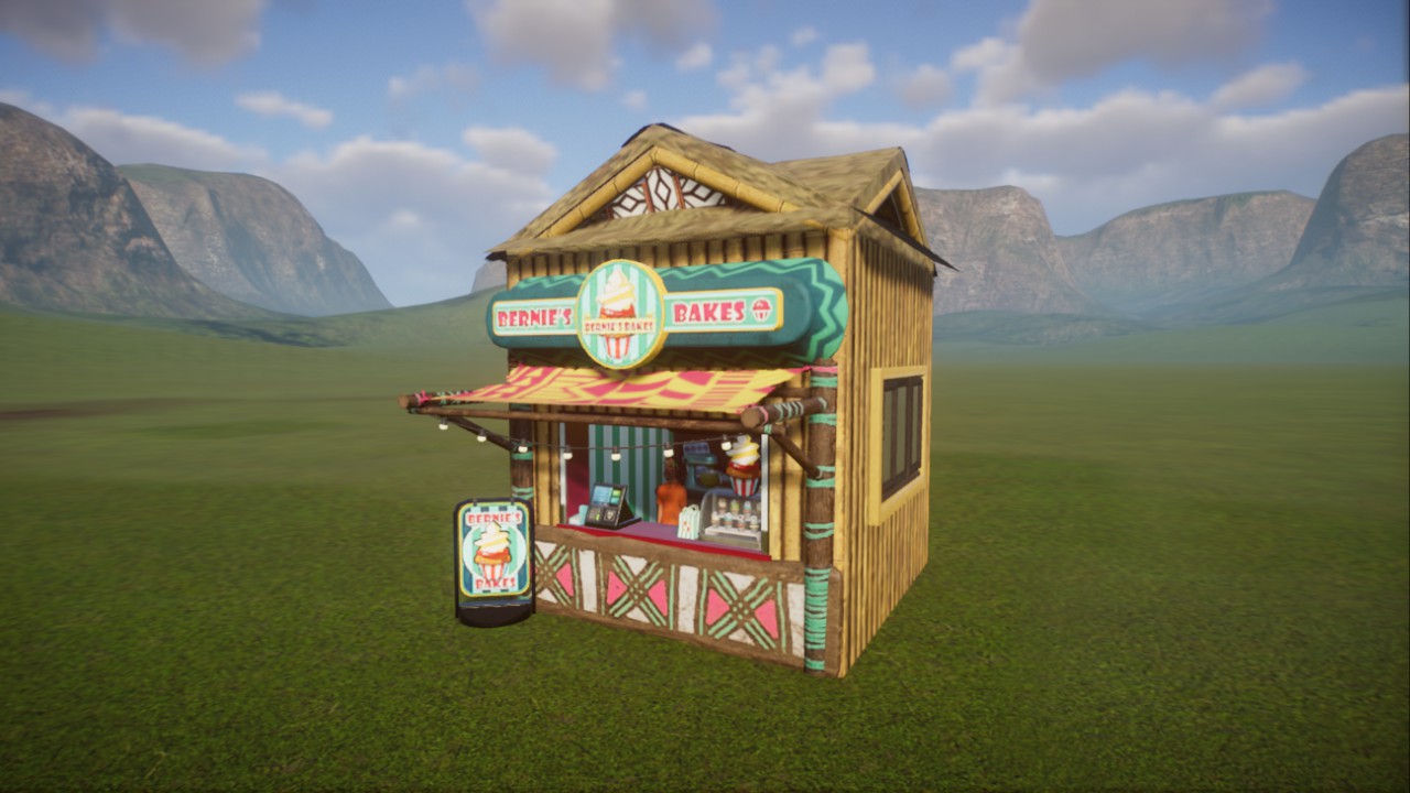 Tiki style - Bernie's Bakes [by stunfish]