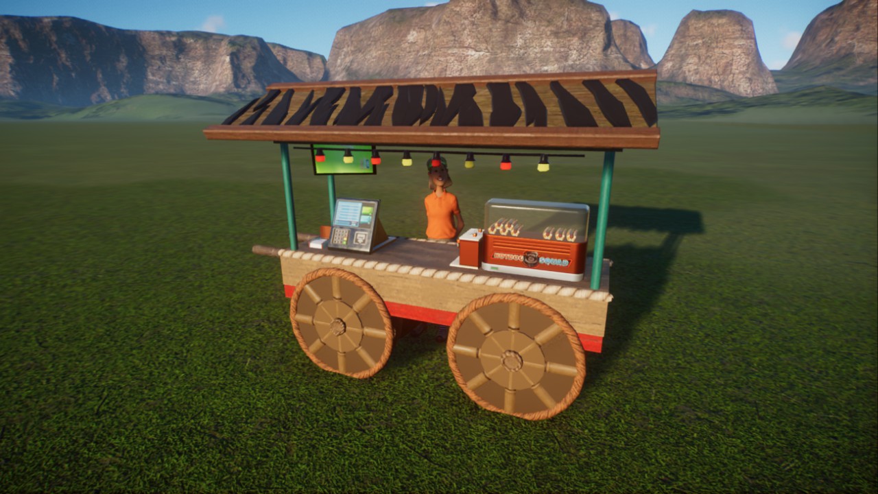 Push cart stall [by stunfish]