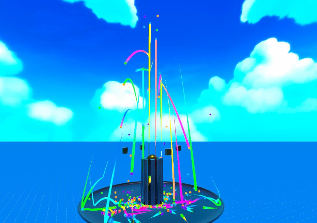 Infinite Rainbow Fountain