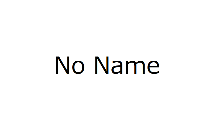No Name JP