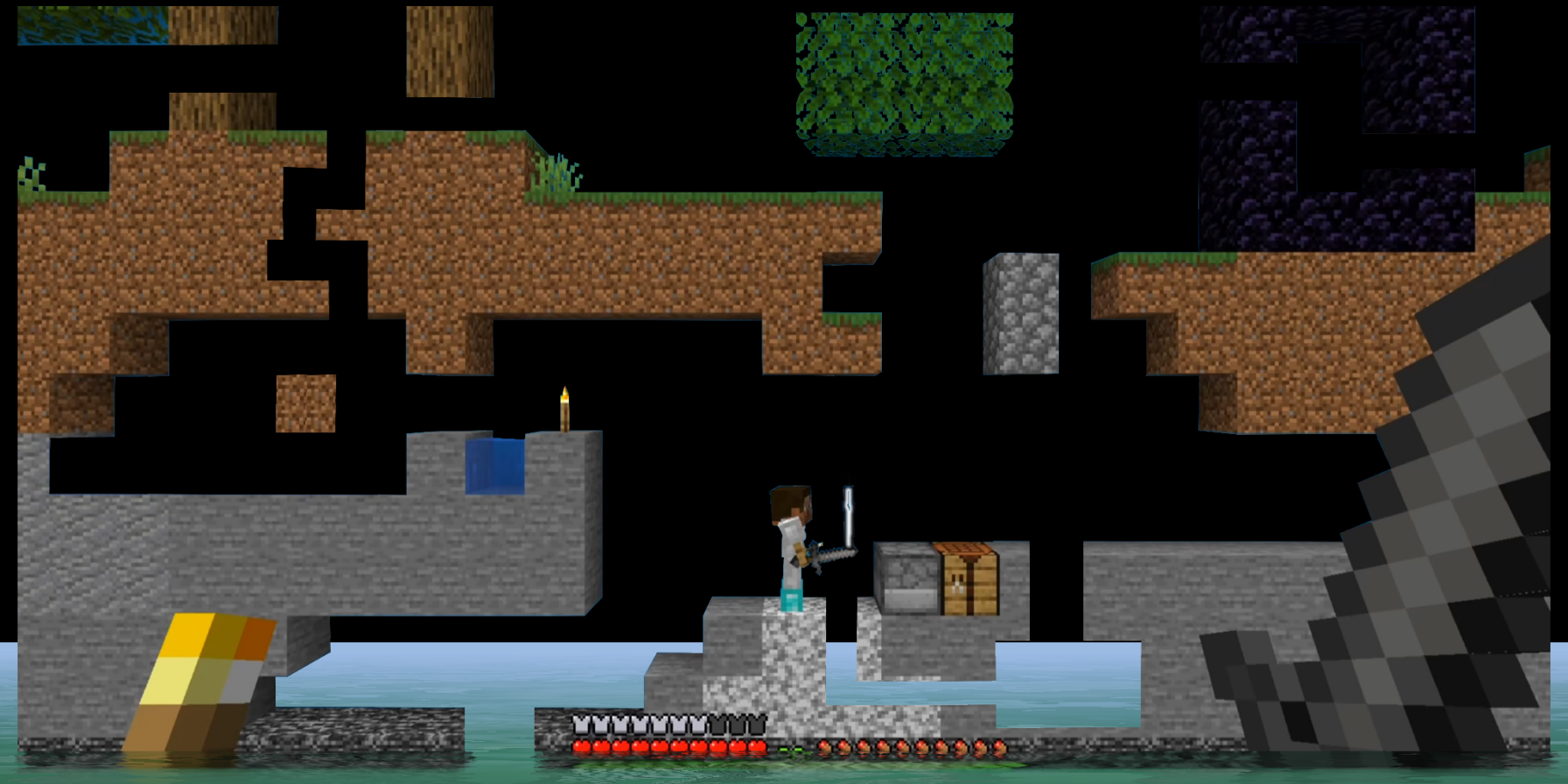 R! Minecraft 2D
