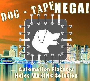 Gizmo's "Dog-Tape NEGA"(tm) Fixture holes MAKER 4.27