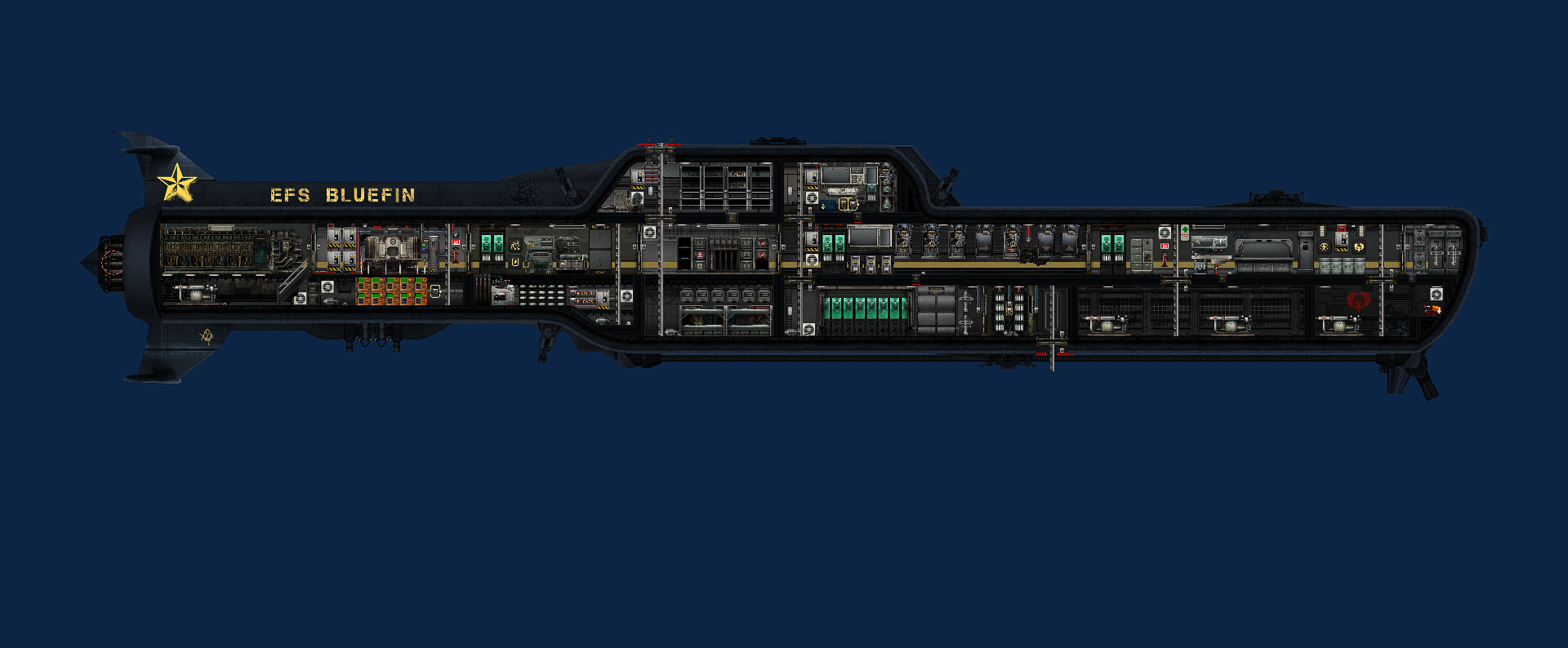 EFS Bluefin – Barotrauma Mod