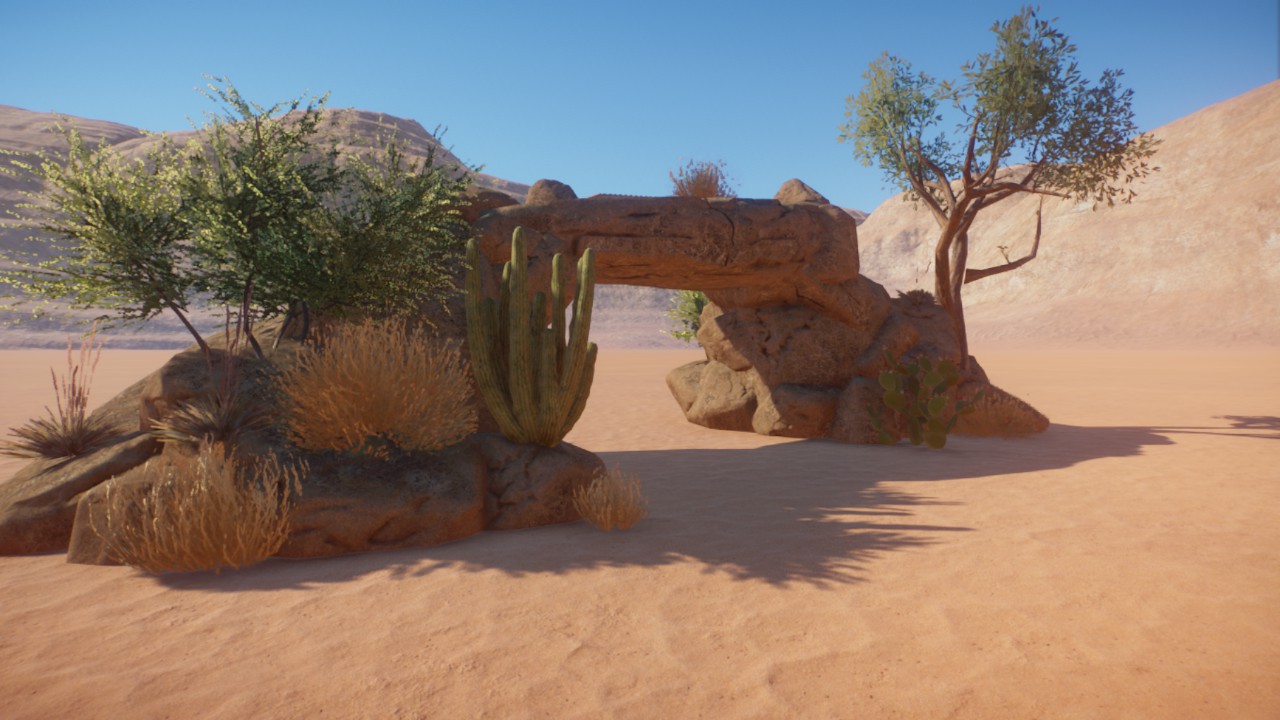 desert entrance
