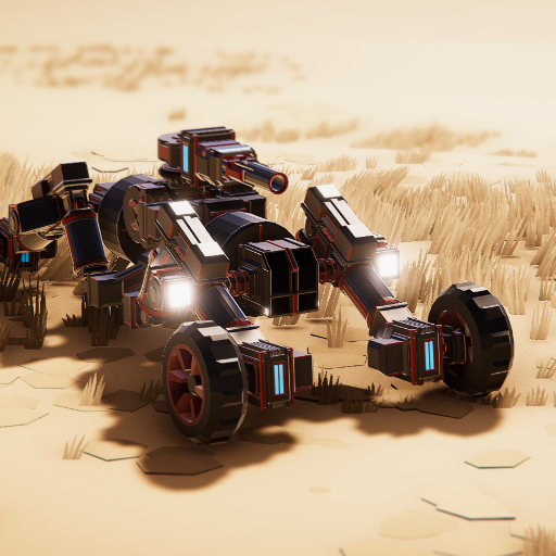 sleek suspension car