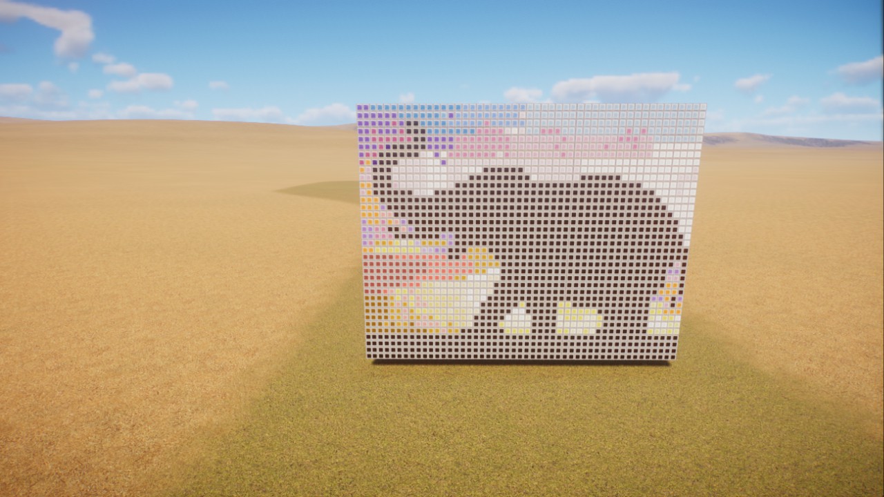 Elephant pixel art
