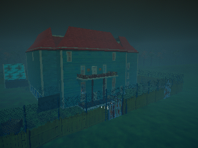 Neighbor House with 3 floors