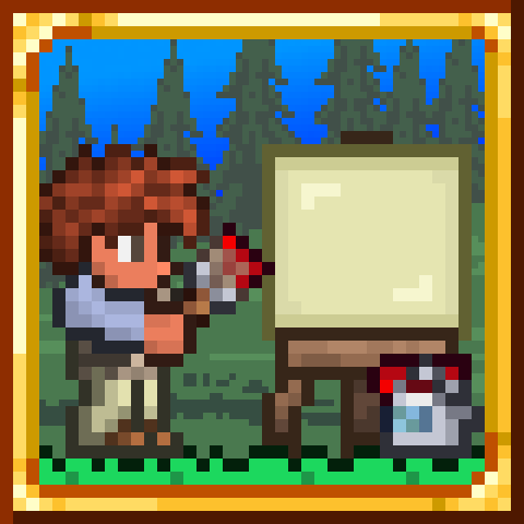 Craftable Paintings – Terraria Mod