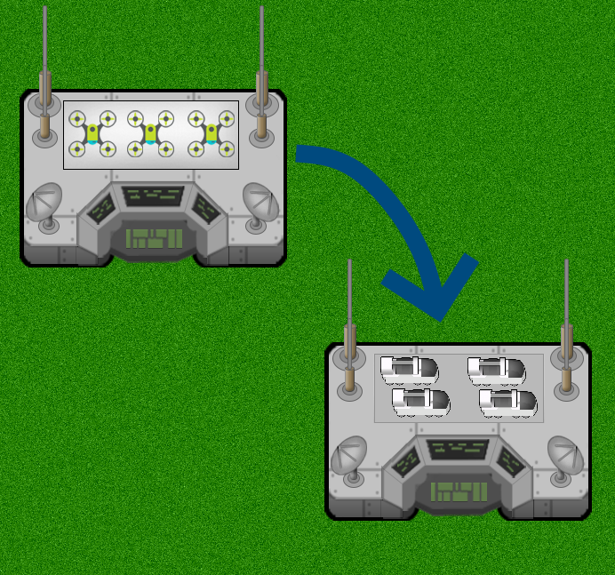 Preemptive Strike Retextured: Drones