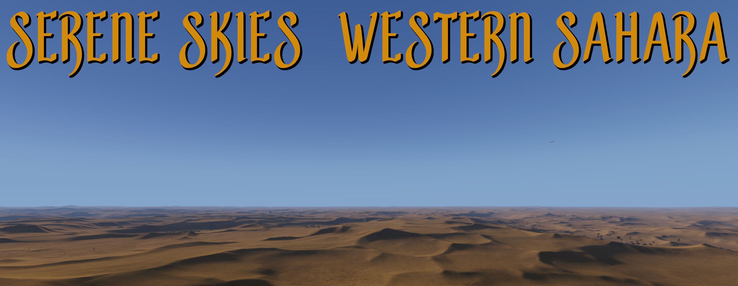 Serene Skies - Western Sahara