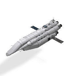 Space Cruiser with Interior
