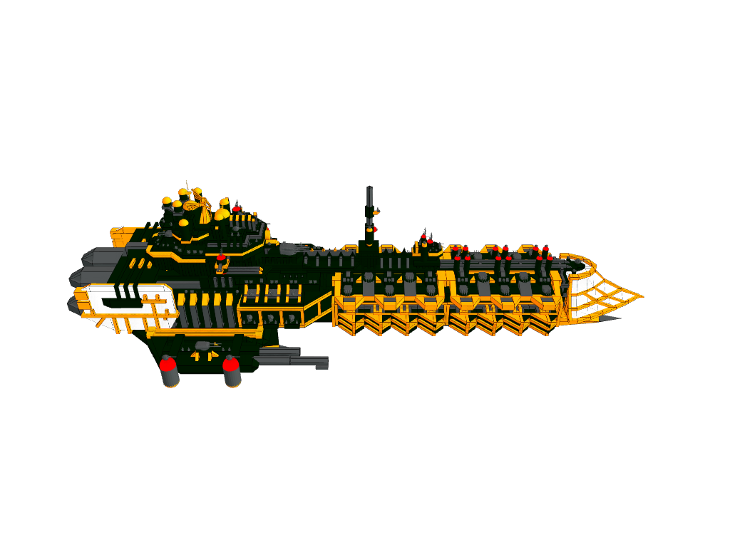Warhammer 40K Exorcist Class Cruiser