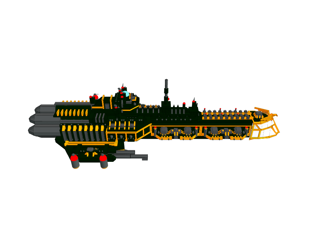 Warhammer 40K Gothic Class Cruiser