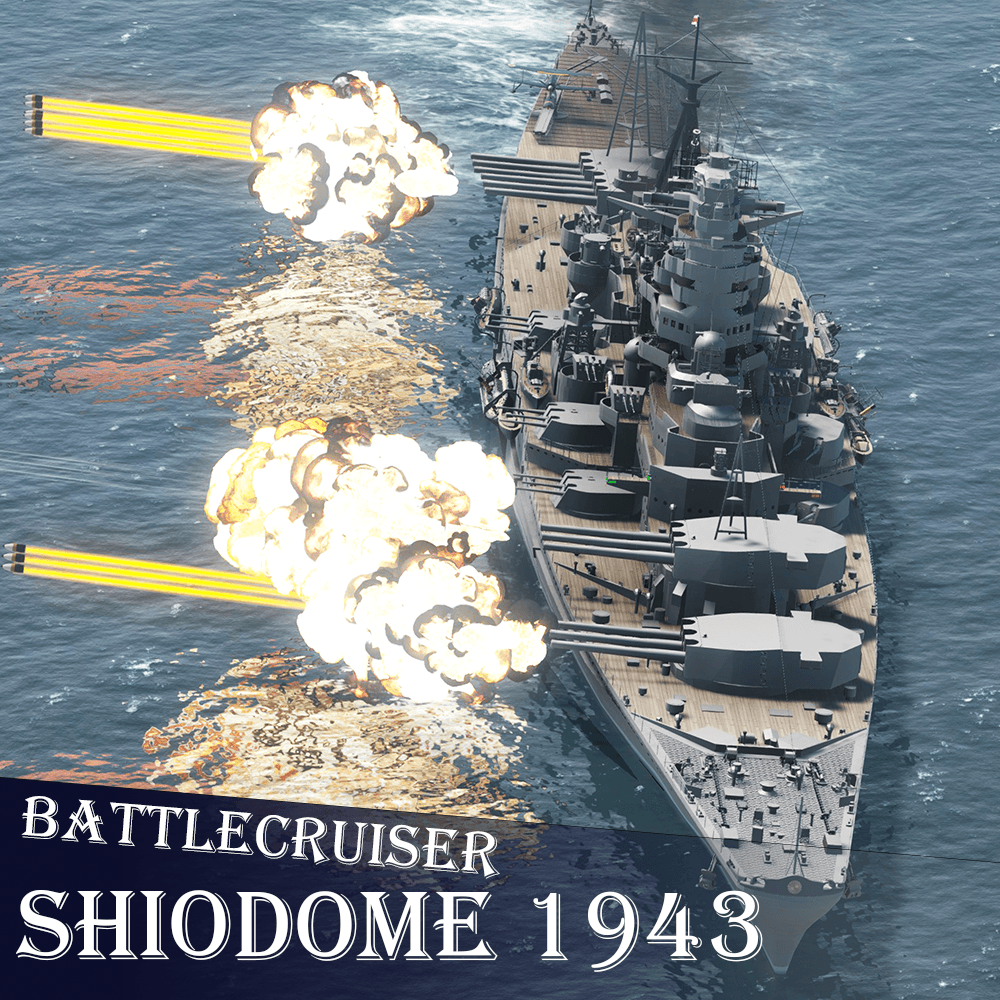 Battlecruiser Shiodome 1943